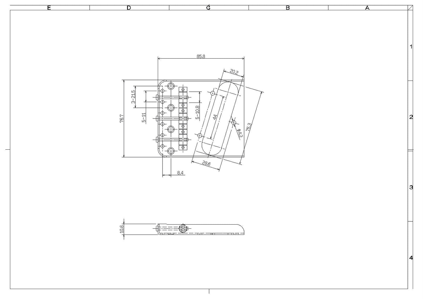 Telecaster 3WAY bridge